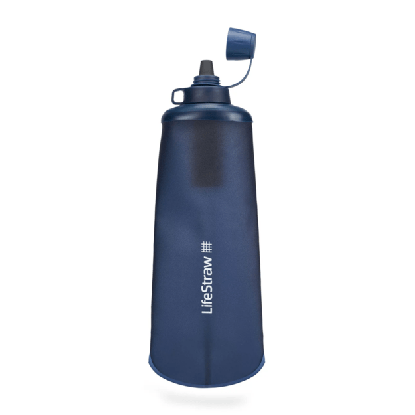 Lifestraw Peak Series Collapsible Squeeze bottle 1000 ml mountain blue
