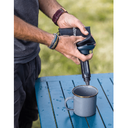 Lifestraw Peak Series Collapsible Squeeze bottle 1000 ml mountain blue