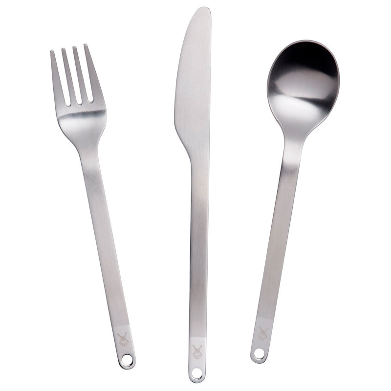 Hydro Flask Flatware Set Stainless Steel Cutlery with Sleeve