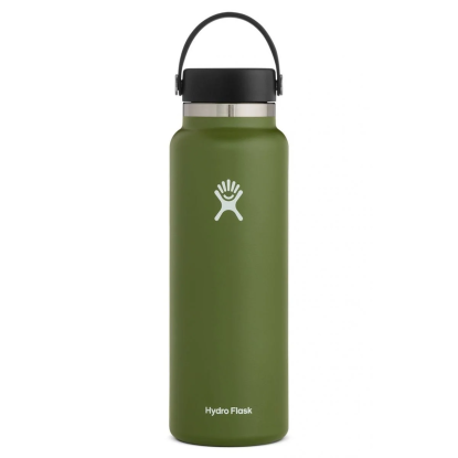 Hydro Flask Wide Mouth Flex Cap Insulated Bottle 1180 ml, Olive