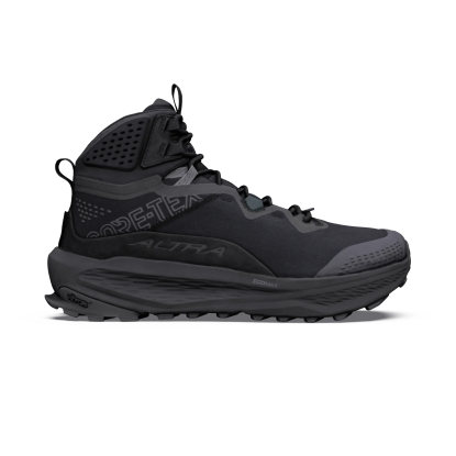 Altra Olympus 7 Mid GTX Men’s Hiking Boots, Black/Dark Shadow/Black