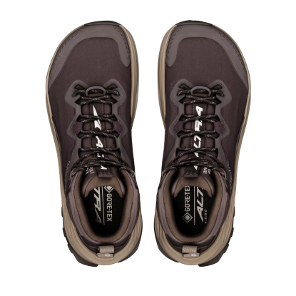 Altra Olympus 7 Mid GTX Men’s Hiking Boots, Chocolate Brown/Brown