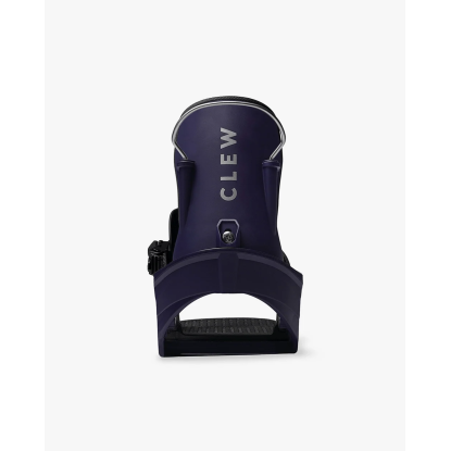 CLEW Independence Hybrid Step-In Snowboard Bindings, Purple
