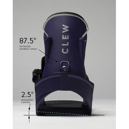 CLEW Independence snieglenčių apkaustai su greito įsegimo sistema, Purple
