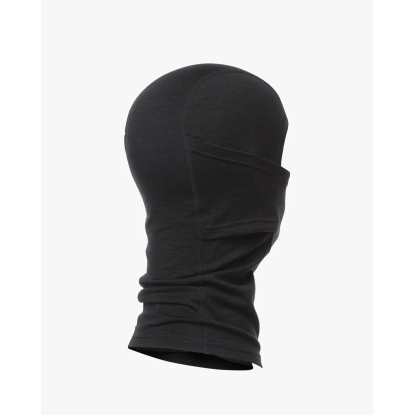CLEW Merino Facemask Merino Wool Face Mask for Winter Sports, Black