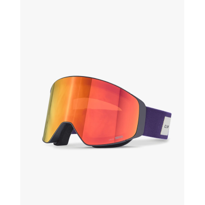 CLEW Magnetic Goggle slidinėjimo ir snieglenčių akiniai, Purple