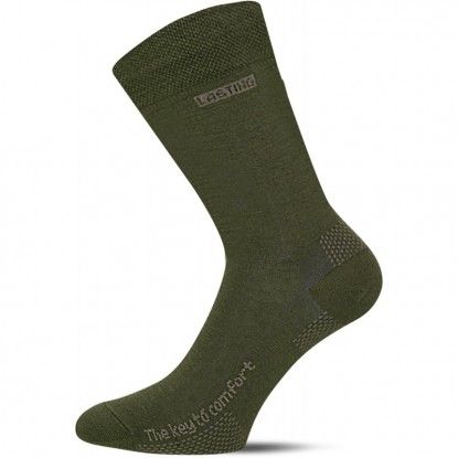 Trekingo kojinės Lasting OLI 620 Green su COOLMAX® pluoštu